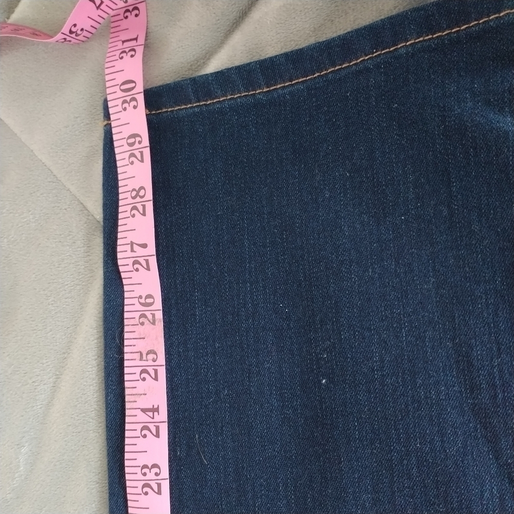 Style & Co Straight Leg Dark Wash Jeans 16S - Picture 11 of 13